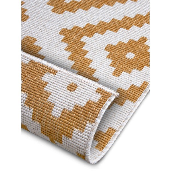 Tappeto per esterni ocra-giallo-bianco 120x170 cm Malta - NORTHRUGS-image-2