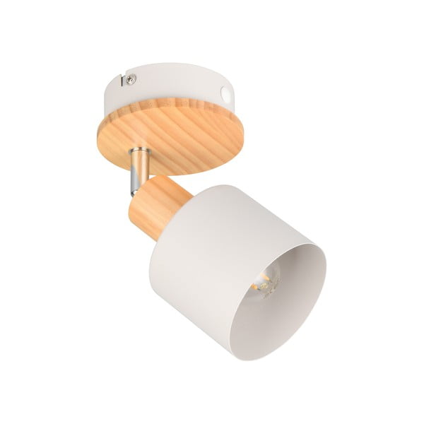 Faretto in colore bianco-naturale ø 9 cm Shanti - Trio-image-4