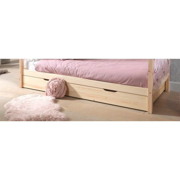 Contenitore sottoletto per bambini di colore naturale 90x200 cm Dallas – Vipack-image-2