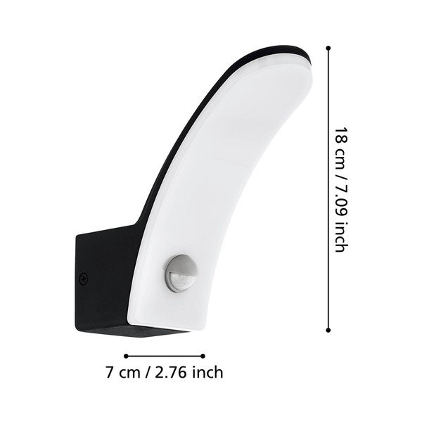Illuminazione esterna LED da parete (altezza 18 cm) FIUMICINO - EGLO-image-2