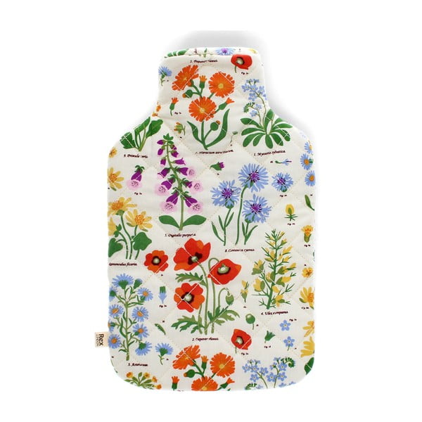 Borsa dell'acqua calda in cotone 1,2 l Wild Flowers – Rex London