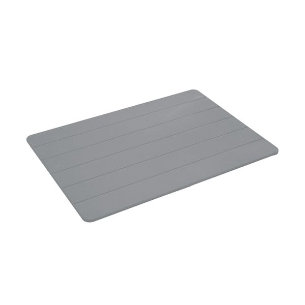 Tappetino per il bagno grigio 50x70 cm Baline – douceur d'intérieur-image-2