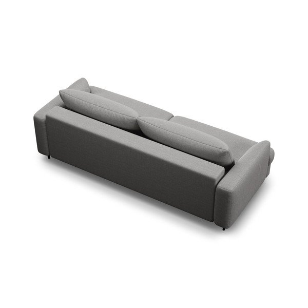 Divano grigio allungabile/con contenitore 233 cm Naomi – Micadoni -image-2