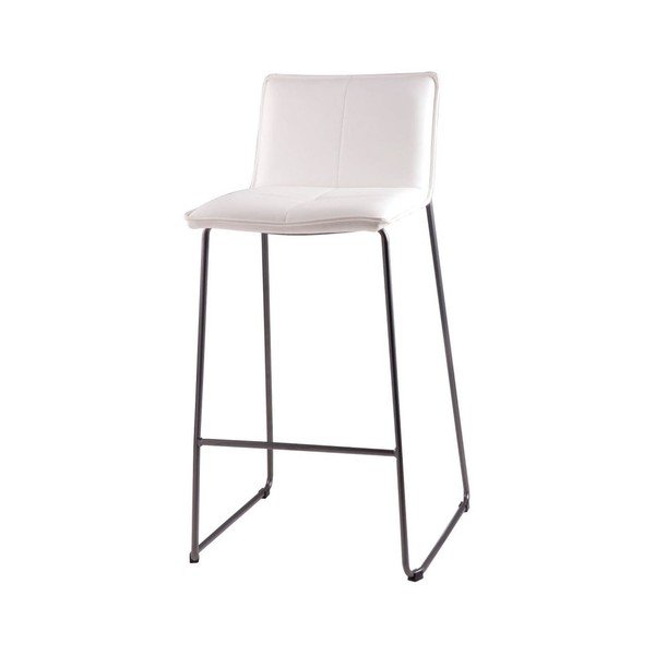 Set di 2 sgabelli da bar bianchi Lou - sømcasa