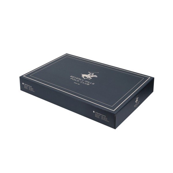 Biancheria da letto singola con lenzuolo Cleland, 160 x 220 cm - Beverly Hills Polo Club-image-1