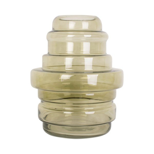 Vaso in vetro verde Distinct - PT LIVING