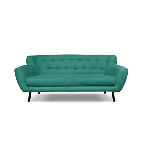 Divano verde scuro Cosmopolitan design Hampstead, 192 cm - Cosmopolitan Design