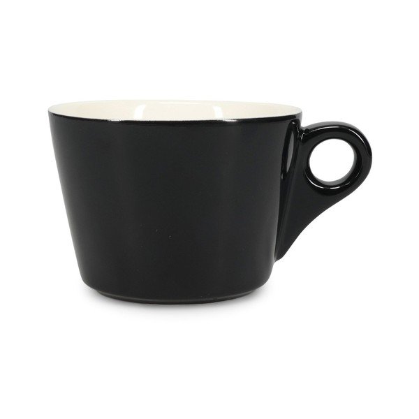 Tazzina da latte nera in porcellana 280 ml Barista – BonBistro
