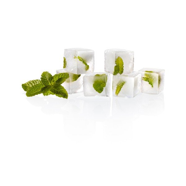 Modrá silikonová forma na led Lékué Ice Cube-image-3