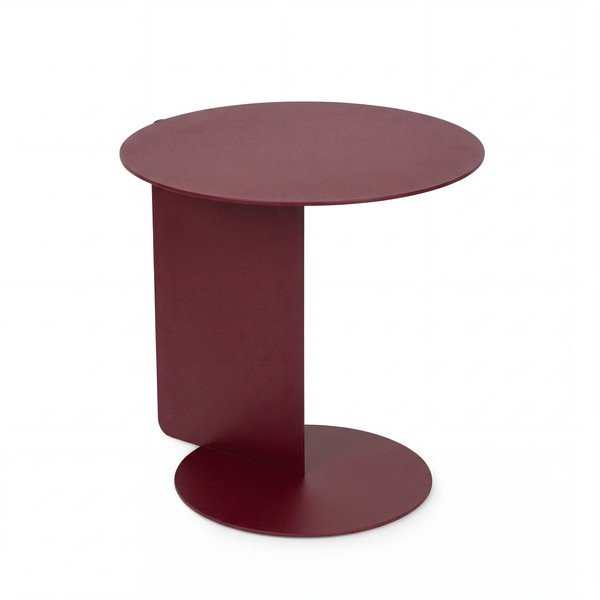 Tavolino rotondo in acciaio ø 40 cm Salsa – Spinder Design