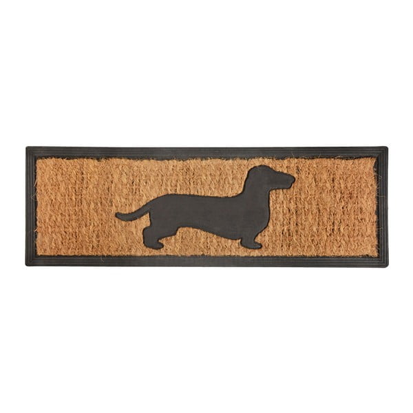 Tappetino in fibra di cocco Dog, 25 x 75 cm - Esschert Design