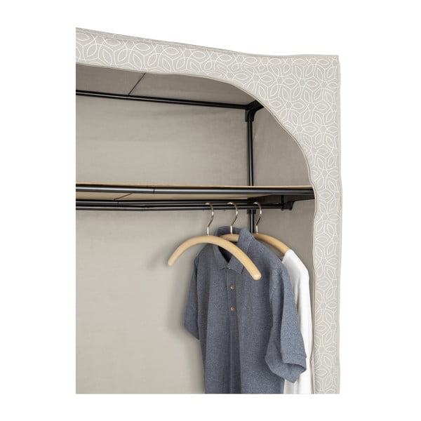 Armadio beige in tessuto 90x160 cm Balance - Wenko-image-1