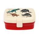 Portapranzo per bambini rosso/color crema Prehistoric Land – Rex London