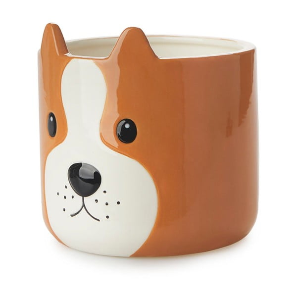 Vaso in ceramica ø 13,5 cm Woof - Balvi-image-3
