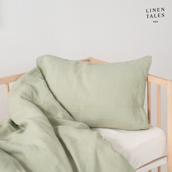 Biancheria da letto per culla 100x140 cm Sage - Linen Tales-image-4