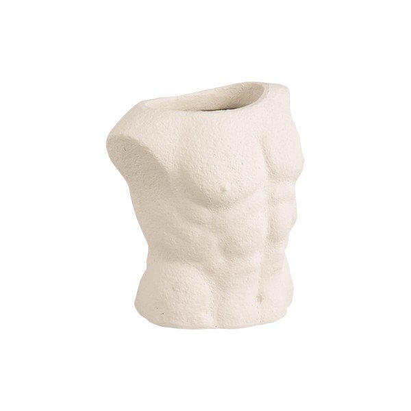 Vaso in poliresina bianco Male - PT LIVING