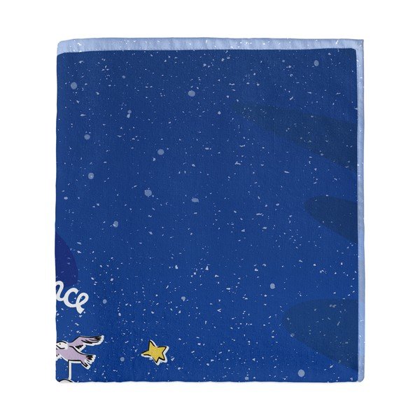 Asciugamano bambino blu 70x150 cm Migration - Mr. Fox-image-3