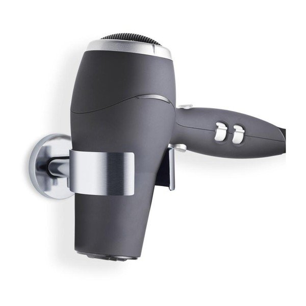 Supporto in acciaio inox per asciugacapelli Areo - Blomus-image-1