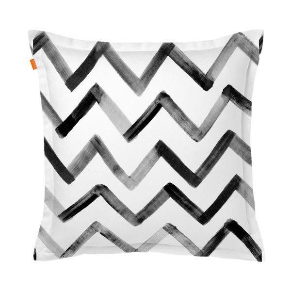 Federa in cotone Rank, 60 x 60 cm - Blanc