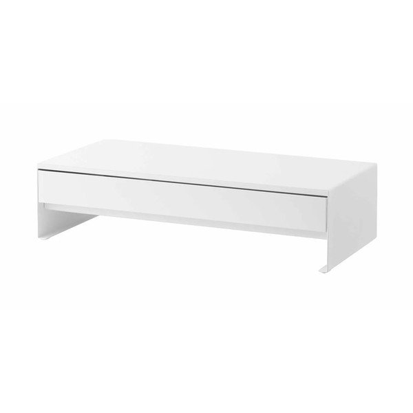 Supporto per monitor bianco in metallo Tower – YAMAZAKI