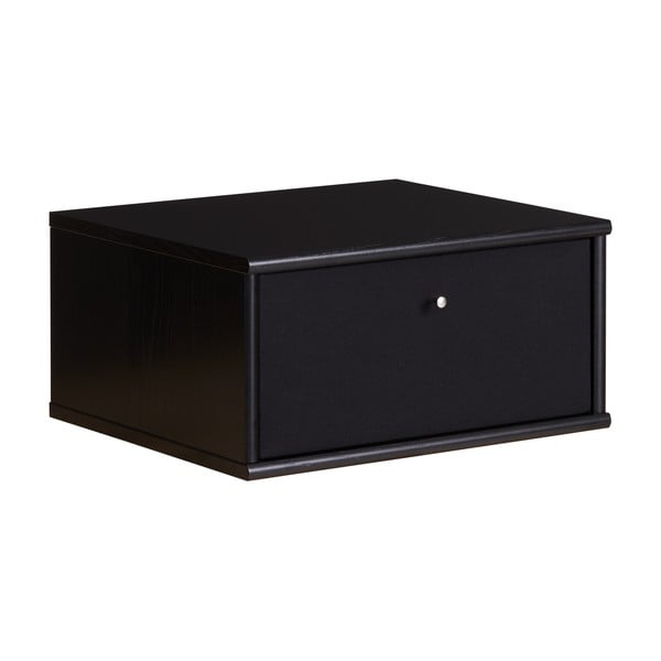 Comodino nero sospeso Mistral - Hammel Furniture-image-2