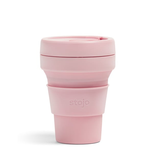 Tazza da viaggio pieghevole rosa Garofano, 355 ml Pocket Cup - Stojo