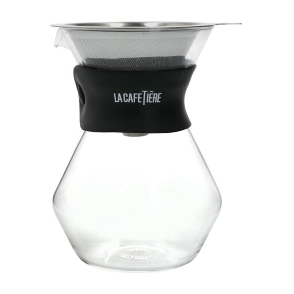 Caffettiera a goccia in vetro borosilicato con filtro in acciaio inox 0,4 l La Cafetiere - Kitchen Craft