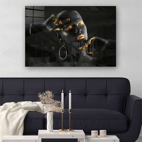 Pittura su vetro 100x70 cm - Wallity-image-1