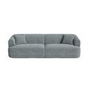 Divano grigio scuro con rivestimento in velluto a coste 255 cm Campi – Cosmopolitan Design