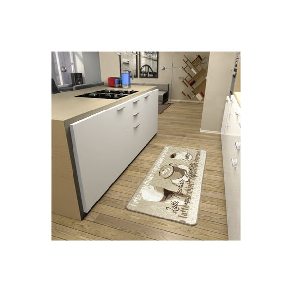 Runner da cucina marrone, 67 x 180 cm Latte Macchiato - Hanse Home-image-1