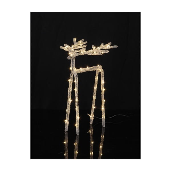 Decorazione luminosa a LED Cervo, altezza 30 cm Icy Deer - Star Trading