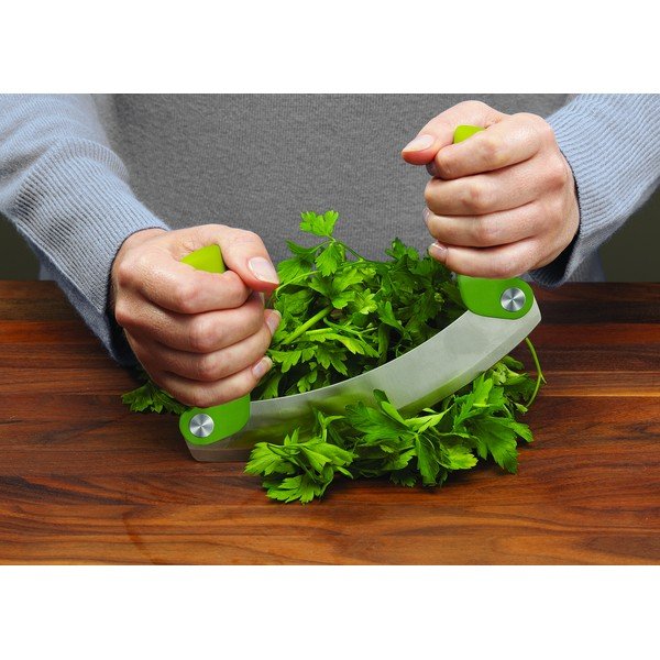 Affettatrice per erbe verdi Mezzaluna - Joseph Joseph-image-1