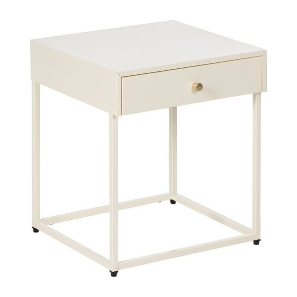 Comodino color crema Nara – Ixia