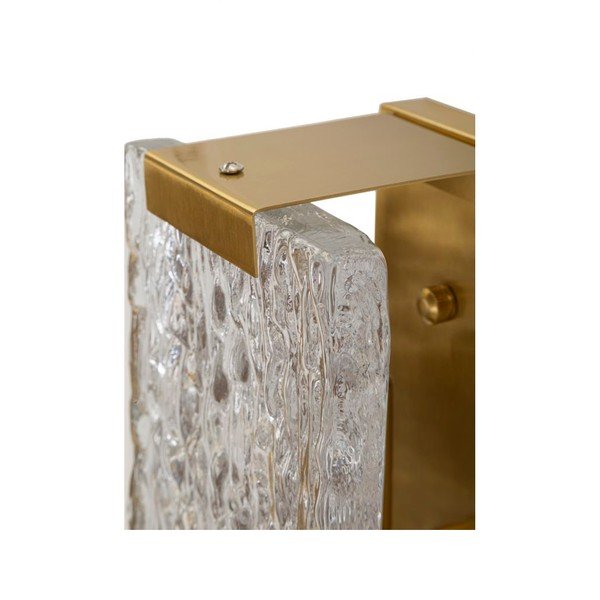 Lampada da parete dorata in vetro Oblin – Mauro Ferretti-image-4