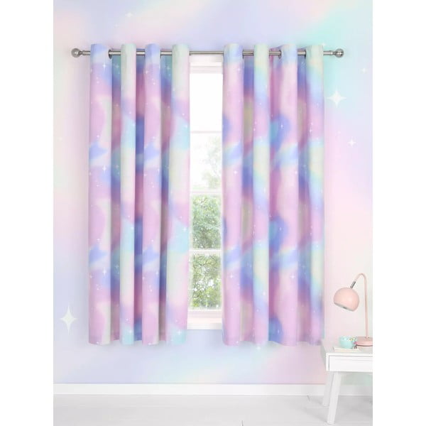 Tenda per bambini 2 pezzi 168x183 cm Ombre Stars - Catherine Lansfield-image-1