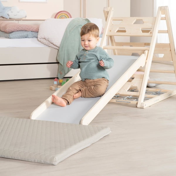Palestrina per bambini beige 78x100 cm Greyish gesteppt – Roba-image-2