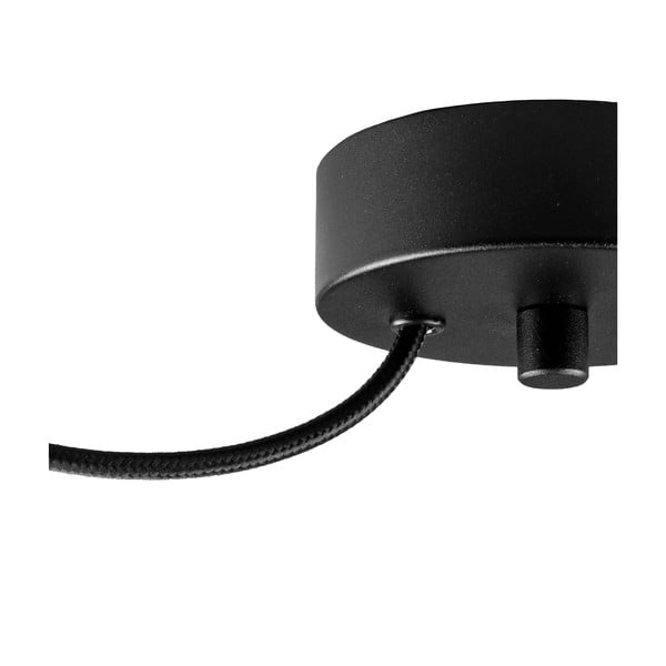 Lampada a sospensione bianca a tre bracci con attacco nero TSUKI Tsuki - Sotto Luce-image-1