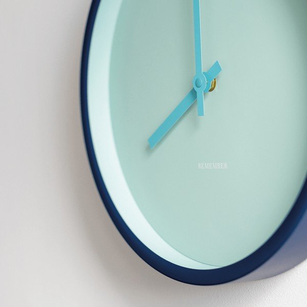 Orologio da parete ø 30 cm Aqua - Remember-image-2