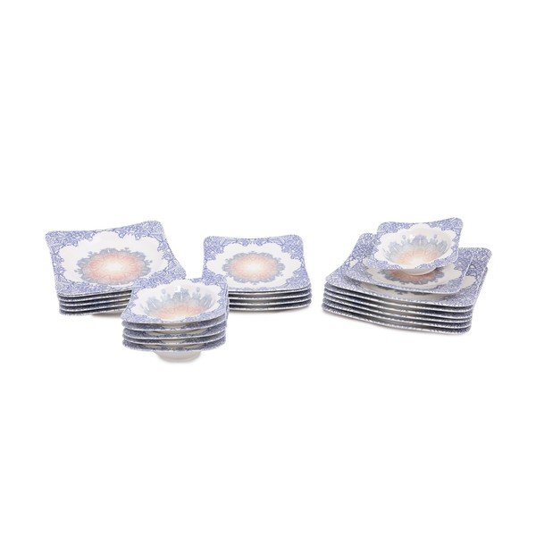 Set da pranzo in porcellana 24 pezzi Orient - Güral Porselen-image-2