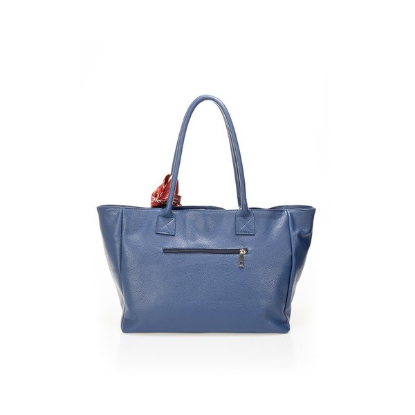 Borsa in pelle blu Nina - Giorgio Costa-image-1