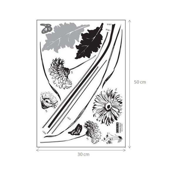 Samolepka Ambiance Chrysanthemum-image-2