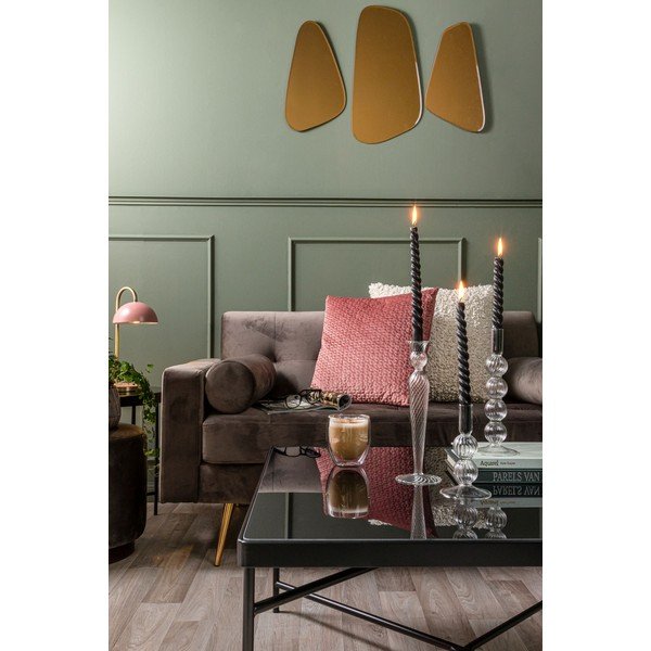 Portacandele in vetro Bolle Swirl - PT LIVING-image-1