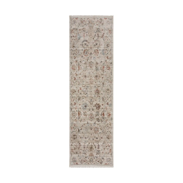 Passatoia beige 66x300 cm Elodie Traditional - Flair Rugs