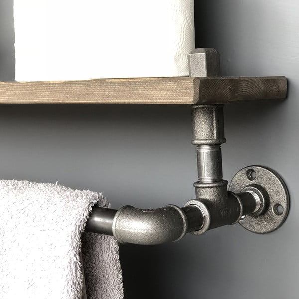 Mensola in legno con ganci Raffan Pipe BoruRaf - Evila Originals-image-3
