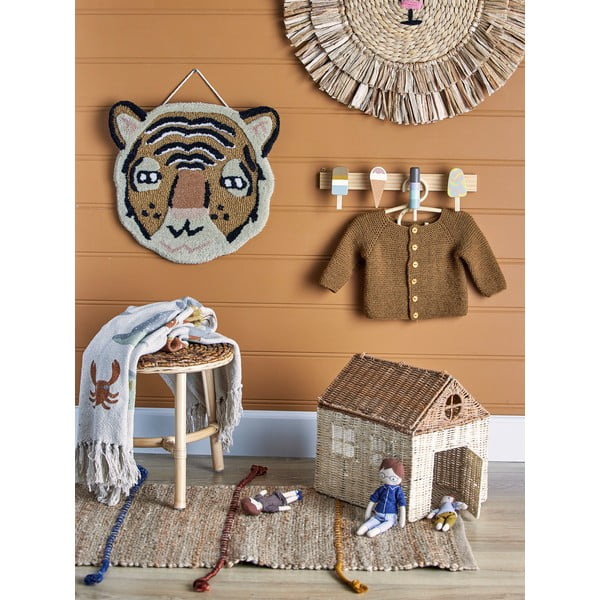 Appendiabiti da parete per bambini in legno di faggio Zyon - Bloomingville Mini-image-3