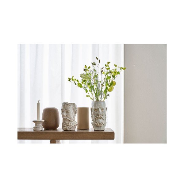 Vaso in gres bianco Calvi - Villa Collection-image-4