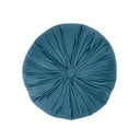 Cuscino decorativo Blue Velvet Velluto, ø 38 cm - Tiseco Home Studio