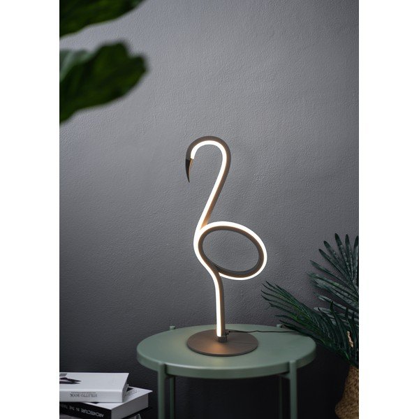 Lampada da tavolo nera (altezza totale 35 cm) Ingo – Reality-image-1