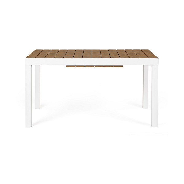 Tavolo da pranzo da giardino in alluminio 90x140 cm Elias   – Bizzotto