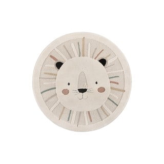 Tappeto per bambini color crema ø120 cm Clown – Universal